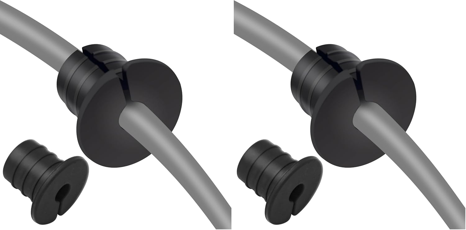 Cable Grommet Routing Kit for Starlink for 3/4 inch Wall Hole, Starlink Accessories, Silicone Cable Wall Pass, Starlink Anti-Slip Wall Grommets for Cables (3/4 inch) 2 Pcs (Pack of 2)