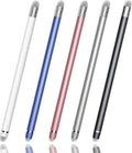 5 PCS Stylus Pen for Touchscreen,2-in-1 High Precision,Sensitive Stylus Pen,Suitable for iPhone/ipad/Android Tablets,Compatible with All Touch Screens Devices