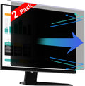 【2 Pack】 27 Inch Privacy Screen Protector for 16:9/16:10 Widescreen Monitors-Blue Light Blocking,Hanging Design, Anti-Scratch for Desktop Computers