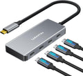 USB C Hub, 10Gbps High-Speed Type C Splitter with 4 USBC 3.2 Port, Plug and Play USB-C Multiport Adapter for Docking, MacBook Pro/Air, iPhone 15/16, iPad, Surface Pro, Dell, XPS and More