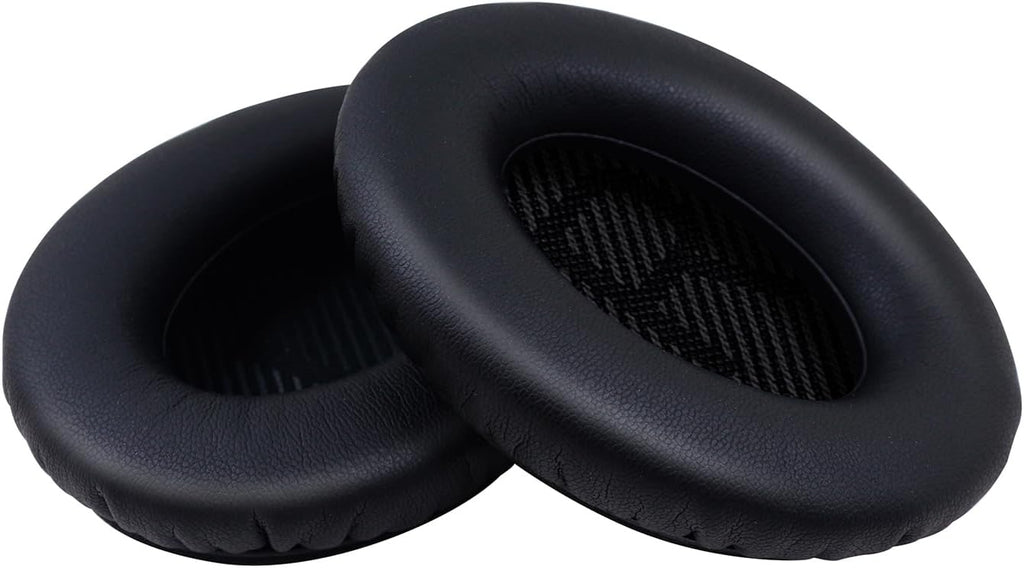 Replacement Ear Pads for Bose QuietComfort 35 35 II 15 25(qc 35 25 15/QC35 ii), Headphone Ear Covers, High Density Memory Cotton, Soft Leather, Adaptive Noise Isolation Headphones Pads Cushions