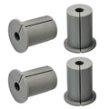 4pc Starlink Cable Grommet 1" Silicone Waterproof Wall Hole Pass Through Split Cable Bushings for TV Wire Ethernet Cord, Starlink Cable Routing Kit Accessories, 38mm/1.5" Ht, Grey
