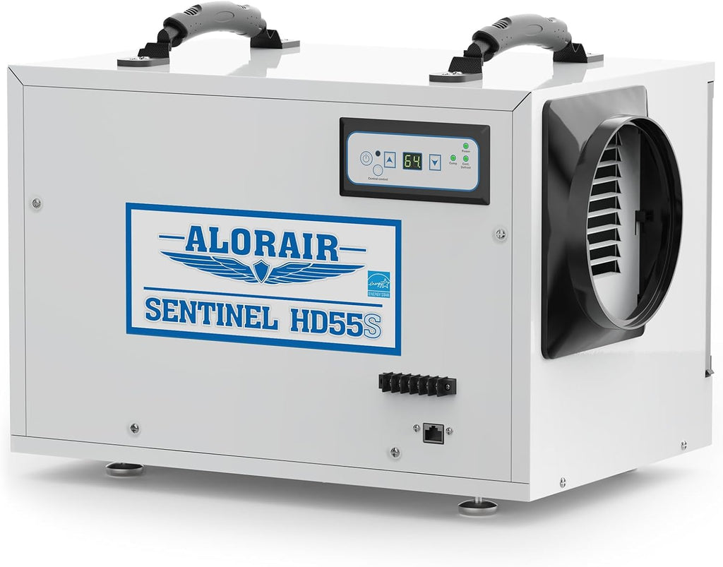 ALORAIR Crawl Space Dehumidifiers 120 PPD Moisture Removal, Crawlspace Dehumidifiers Commercial Dehumidifier for Basement, Auto Defrost, cETL Listed