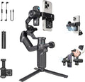 FeiyuTech SCORP Mini 3 Gimbal Stabilizer for Smartphone, Built-in AI Tracking Module & Cooling Fan, 2KG Payload 3-Axis Phone Gimbal with Integrated Grip Design, Gimbal Stabilizer for iPhone & Android