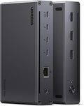 UGREEN Revodok Max 208 Thunderbolt 4 Dock 8-in-1 40Gbps TB4 Hub 3 x TB 4 Dual 4K@60Hz or Single 8K Display, 85W Charging, Gigabit Ethernet, 3 x USB A 3.2 for Mac M1/M2/M3/M4 Pro/Max