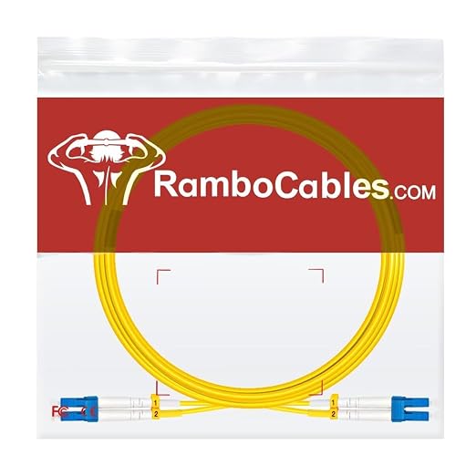 5m Single Mode Fiber Patch Cables OS2 LC to LC, Options 7inch~1000ft, SM - Image 7