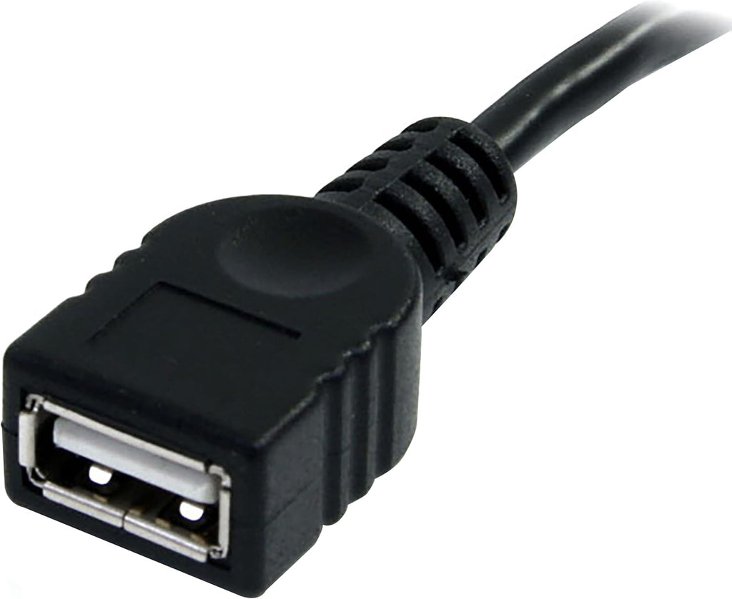 StarTech 6-ft USB A Male to USB A Female Extension Cable, Black USBEXTAA6BK