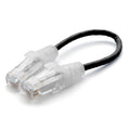 TRUECABLE Cat6 Component Rated Patch Cable, Unshielded (U/UTP), 6in, Black, 28AWG Solid Copper, Snagless 10G High-Speed Ethernet Cable, PoE++ 4PPoE 100W, UL Listed, RoHS-3, 1 Pack