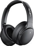 LEVN Hybrid Active Noise Cancelling Headphones, Wireless Headphones Bluetooth 5.4 with Transparent Mode, Hi-Res Audio, Deep Bass, 70H Playtime Over Ear Bluetooth Headset for Work/Travel/Home/Office