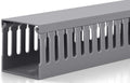 ZhiYo 66in(4X L16.5in) Professional Server Rack Cable Management Raceway, H2in x W2in Cable Raceway Kit, Electrically Safe PVC Open Slot Wire Raceway for Under Desk/Computer/Network Cords, Grey