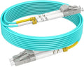Multimode Fiber LC to LC, 3m OM3 Fiber Patch Cable, Options 7in~500ft, Duplex by RamboCables