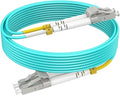 Multimode Fiber LC to LC, 3m OM3 Fiber Patch Cable, Options 7in~500ft, Duplex by RamboCables