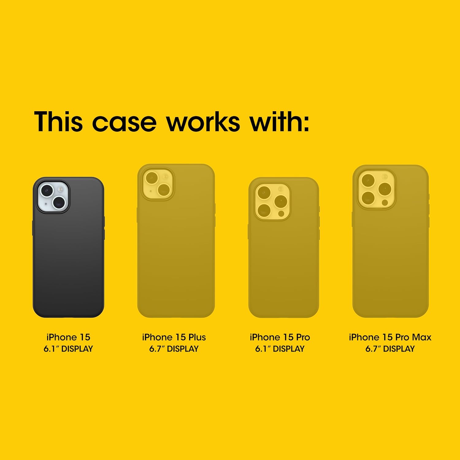 OtterBox iPhone 15 Premium Pro Screen Protector, Filters Blue Light, Precision Fit, Easy Installation