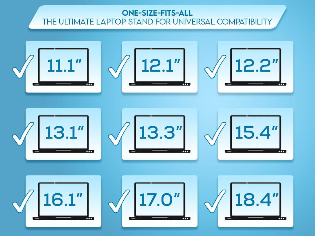 Verticle Side-Mount Laptop Desk Stand fits: Dell/Acer/ASUS/XPS/MacBook/Surface/Lenovo/HP/Gaming Laptops (up to 16 inches) (Perforated Steel, Alloy Steel)