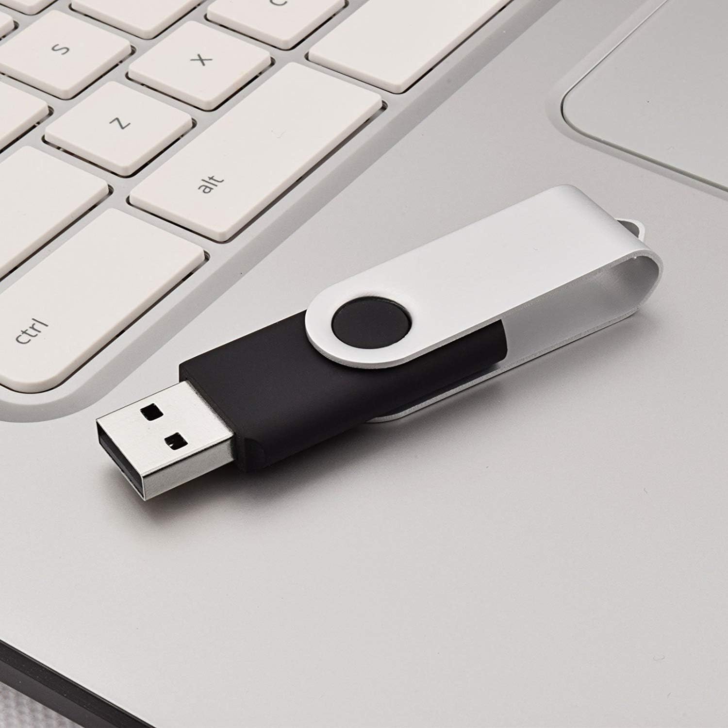 Aiibe 1GB Flash Drive 20 Pack Bulk 1GB USB Flash Drives 2.0 Memory Stick Thumb Drives Black