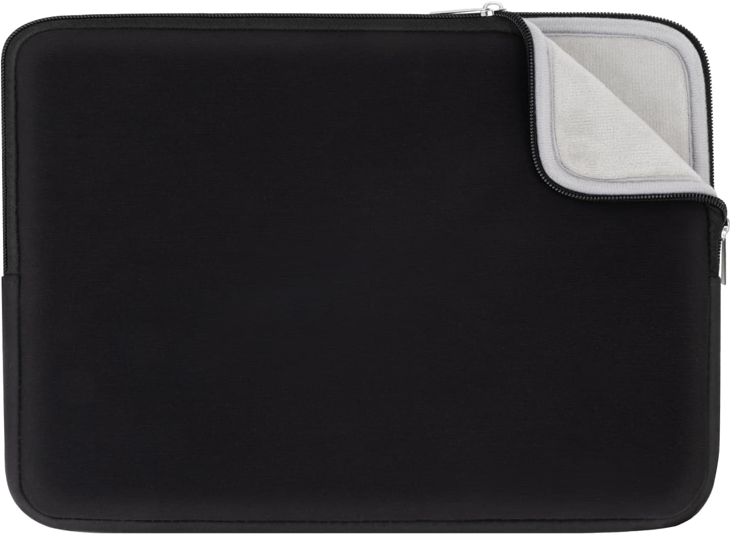 RAINYEAR 11-11.6 Inch Laptop Sleeve Protective Case Soft Lining Carrying Bag Padded Zipper Cover Compatible with 11.6" MacBook Air for 11" Notebook Computer Tablet Chromebook (Black, Upgraded Version)
