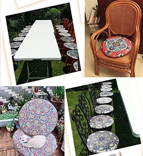 Sigmat Memory Foam Seat Cushion Anti-Slip Soft Round Stool Cushion Chair Pad 16 - Image 4