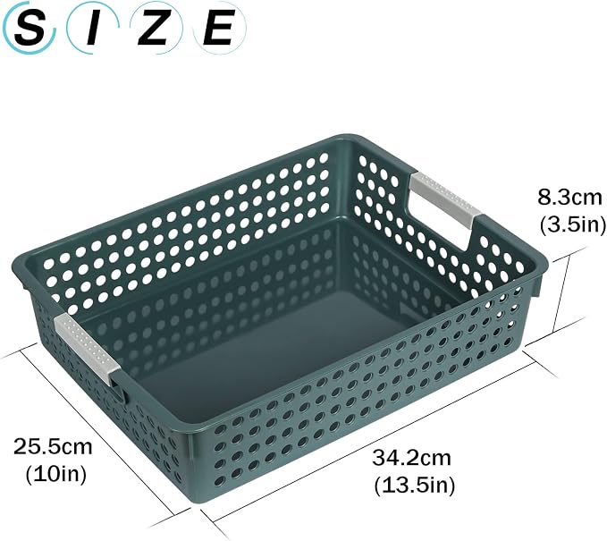 8Pcs Classroom Organization and Storage Paper Tray Holds, Fits 4A paper | Paper - Image 2