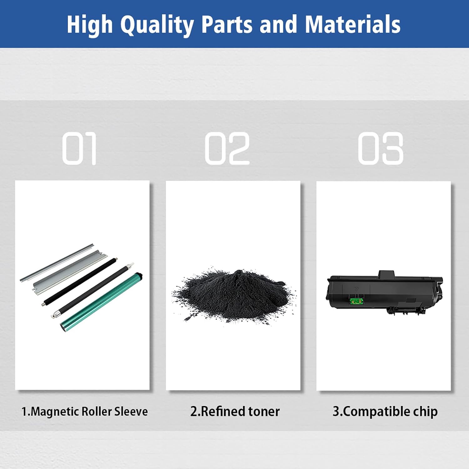 VICTORSTAR TK1152 TK-1152 1T02RV0US0 Compatible Toner Cartridges 3000 Pages 2 Blacks for Kyocera ECOSYS M2135 M2135dn M2635 M2635dn M2635dw M2735 M2735dw P2235 P2235dn P2235dw Printers