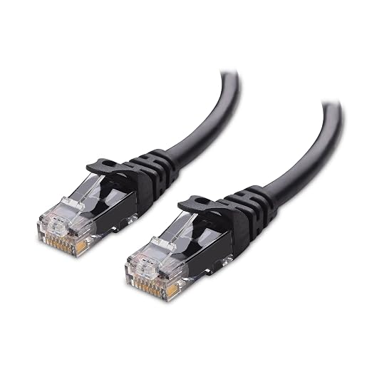 Cable Matters 10Gbps Snagless Short Cat 6 Ethernet Cable - 1ft by CableMatters