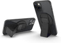 CLCKR for MagSafe Phone Grip for MagSafe Kickstand Compatible with Mag Safe Finger Loop, 3-in1 Phone Ring Holder Strap for Mag Safe iPhone 16/15/14/13/12 Series, Galaxy S25/S24/S23/S22, Pixel - Carbon