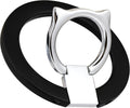 Magnetic Phone Grip for MagSafe, EI Sonador Magnet Phone Ring Holder, Removable, Compatible with iPhone 14 Plus 13 12 Pro Max Mini (Black)