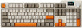 DAIDAI×AJAZZ AK35I V3 Full Size Hot Swap Mechanical Gaming Keyboard with Screen & Knob 2.4G/BT/USB-C Gasket Keyboard FR4 Plate 8000mAh Battery South Facing LED RGB (Avocado Axis)