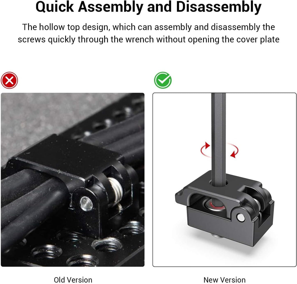 SmallRig Universal Spring Cable Clamp(2 pcs) MD2418