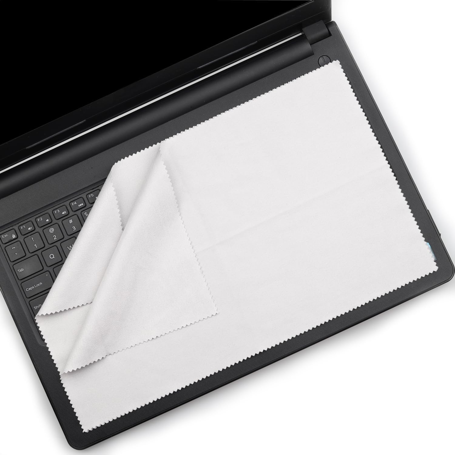 KEANBOLL 2-Pack 15.6 inch Laptop Microfiber Liner Cleaning Cloth, Laptop Keyboard Protector, Cleaning Screen Dust, Compatible with All 15.6"-16" Laptop