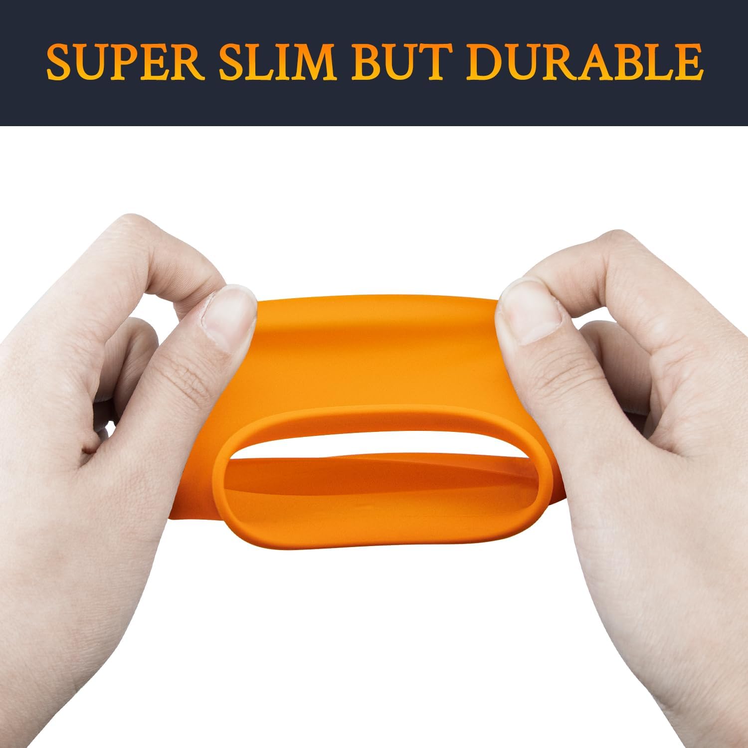 SOULWIT Silicone Ear Pads Cover Protector for Bose QuietComfort QC15 QC25 QC2 QC35 QC45/Ae2 Ae2i Ae2w/SoundTrue & SoundLink AE Headphones Cushions, Sweatproof, Easily Washable - Orange