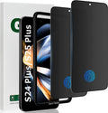 2 Pack Matte Privacy Screen Protector for Samsung Galaxy S24 Plus/S25 Plus,9H Tempered Glass,Anti-Glare,Anti-Spy,Anti-Scratch, Smooth and Responsive Absolute Fingerprint Compatibility Touch Screen