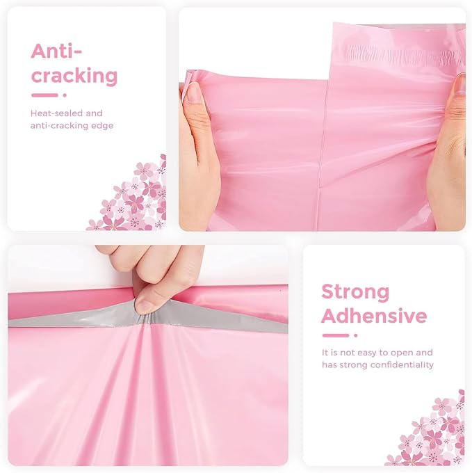 Metronic Poly Mailers 12X15.5 500Pack, Strong Adhesive Shipping Envelopes - Image 3