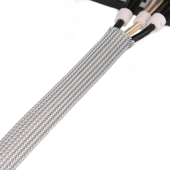 25ft PET Expandable Braided Cable Sleeve 1/2inch Pet Braided Cable Sleeve - Image 8