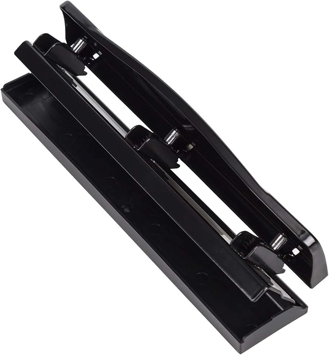 Amazon Basics 3 Hole Punch, 10 Sheet Capacity, Easy-Clean Tray - Image 4