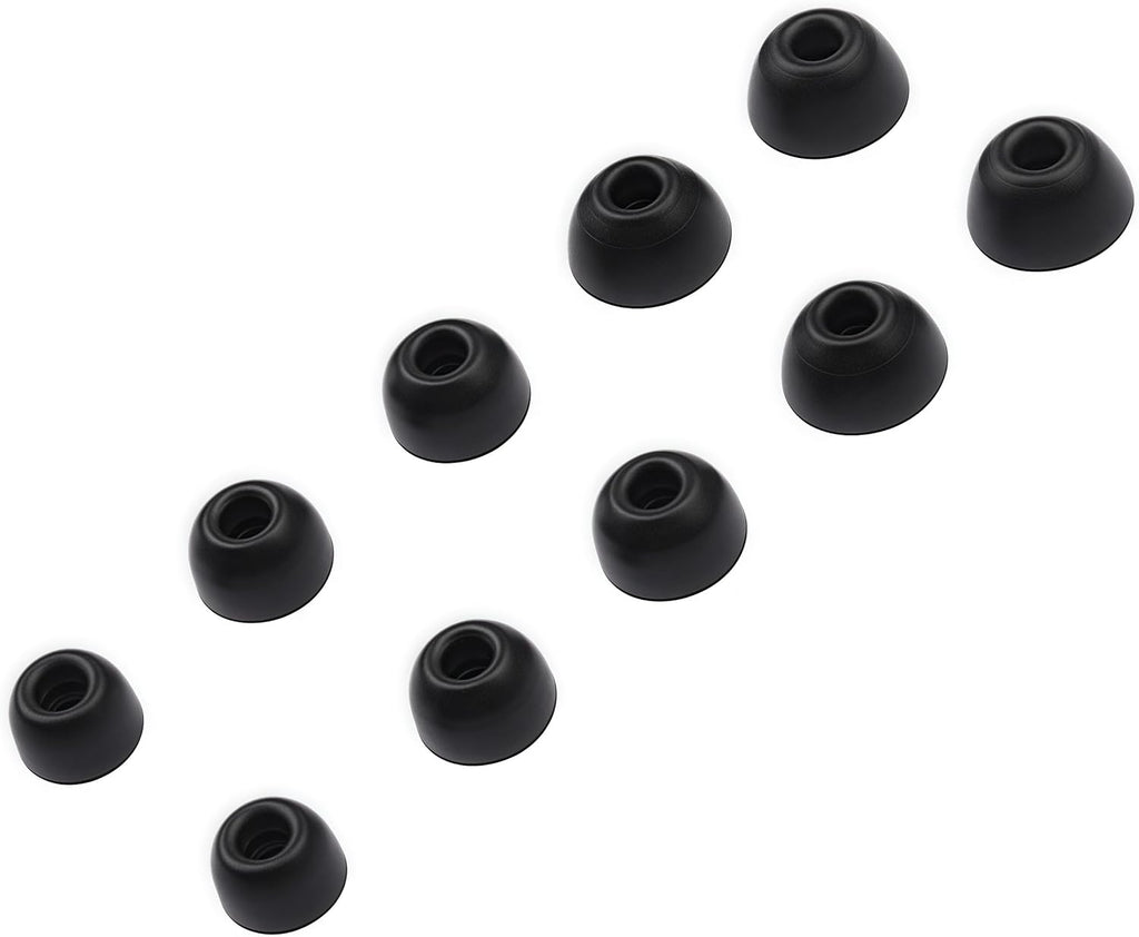 Powerbeats Pro 2 Replacement Ear Tips 5 Pairs - Designed Exclusively for Beats Powerbeats Pro 2 (2024), Not Fit Pro 1st Gen - Sport Anti-Slip Silicone Earbud Tips, Secure Gym/Running Fit -Black