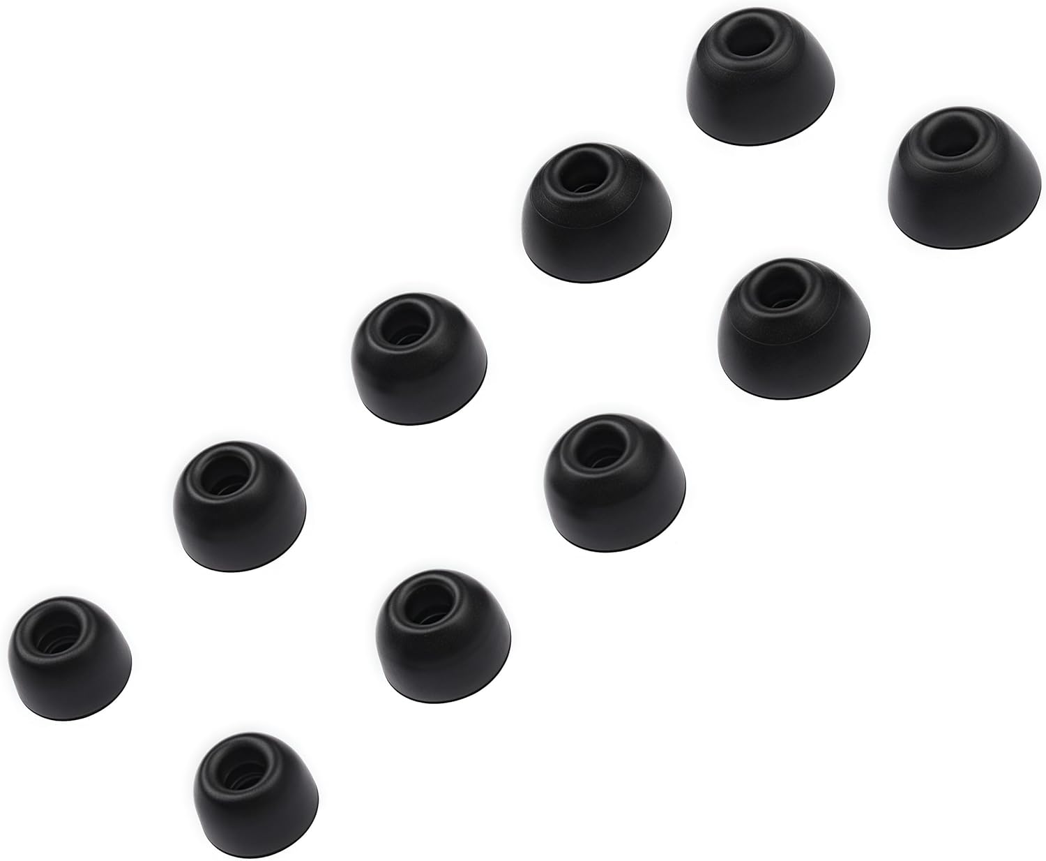Powerbeats Pro 2 Replacement Ear Tips 5 Pairs - Designed Exclusively for Beats Powerbeats Pro 2 (2024), Not Fit Pro 1st Gen - Sport Anti-Slip Silicone Earbud Tips, Secure Gym/Running Fit -Black