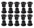 20 pcs 3/8" Drill Hole，1/4" ID Black Silicone Top hat Rubber Grommets for Wiring，Automotive，Firewall，Hole Plug，Desk，Screw，Water and Gas Pipe，Drain，House Siding，Cable Bushing，Glass，Wire Plug