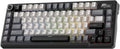 RK ROYAL KLUDGE L75 Gasket Mount Mechanical Keyboard w/Knob/Macro Keys & Touchable Nameplate, Tri-Mode 75% TKL Wireless Keyboard BT/2.4G/USB-C, Hot Swappable, Pro Software, Massive 8000mAh Battery
