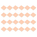 PATIKIL Copper Heatsink Pad Shims, 24 Pcs 20x20x0.8mm Copper Pad Shim IC Chipset GPU CPU Thermal Heatsink for Cooling Laptop Desktop Computer