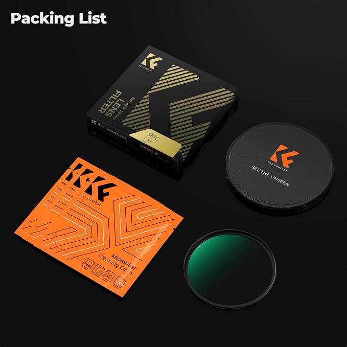 K&F CONCEPT 77mm MC UV Protection Filter - Image 7