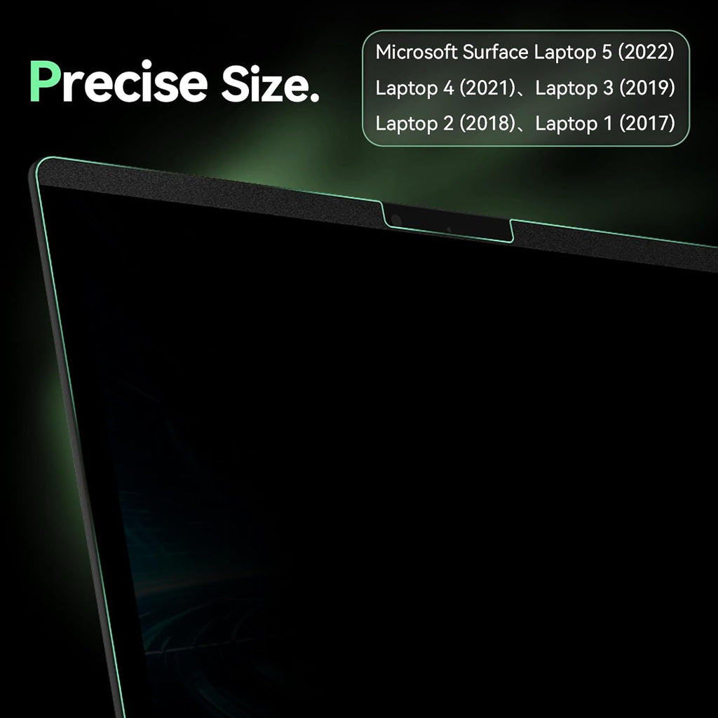 Magnetic 15 Inch Surface Laptop 5 Privacy Screen for Microsoft Surface Laptop 5/4/3/2/1, Removable Anti-Spy Filter Black Security Film, Anti Blue Light Filter Reusable Shield, Matte Bubble Free Guard