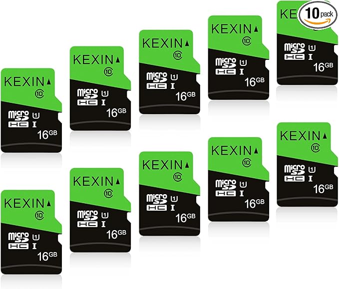 KEXIN 16GB Micro SD Card 10 Pack by Home