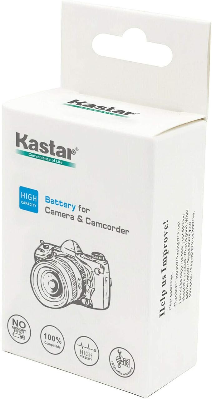 Kastar 2-Pack Battery and AC Wall Charger Replacement - Image 5