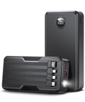 Power Bank 40000mAh Portable Charger 22.5W with 5 Outputs & 2 Inputs LED Display Equipped with Flashlight External Battery Pack for iPhone 16/15/14, Samsung, Etc