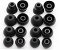 Replacement Ear Tips for Beats Urbeats2.0 Tour2.0 ibeats Beats x, Beats Flex Secure Fit for Powerbeats Pro Silicone Earbuds Washable Sweat-Resistant Noise Isolation 8 Pairs (Black)