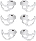 3 Pairs Earbuds Replacement Tips Large，Silver Earbud Tips ，Silicone Eartips Compatible with Bose QuietComfort and Sport Earphones