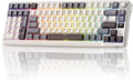 RK ROYAL KLUDGE L98 Wireless Mechanical Keyboard w/Left-Handed Southpaw Design Numpad & Hot Swappable Knob, Tri-Mode 95% Keyboard BT/2.4G/USB-C, Pro Software, Gasket Mount, Massive 8000mAh Battery