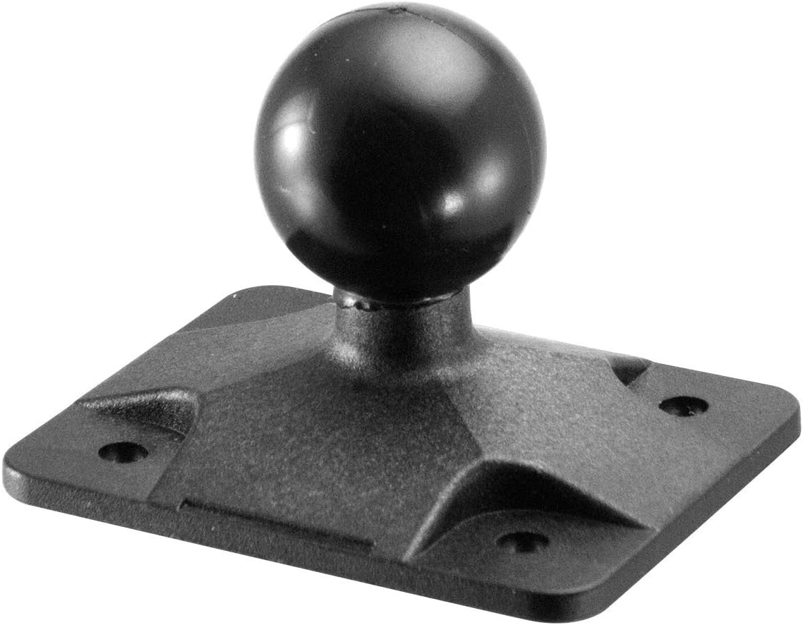 iBolt 25mm / 1 inch Composite AMPS Adapter Plate for Industry Standard Dual Ball Socket mounting arms,25mm Composite,IBPB-33880