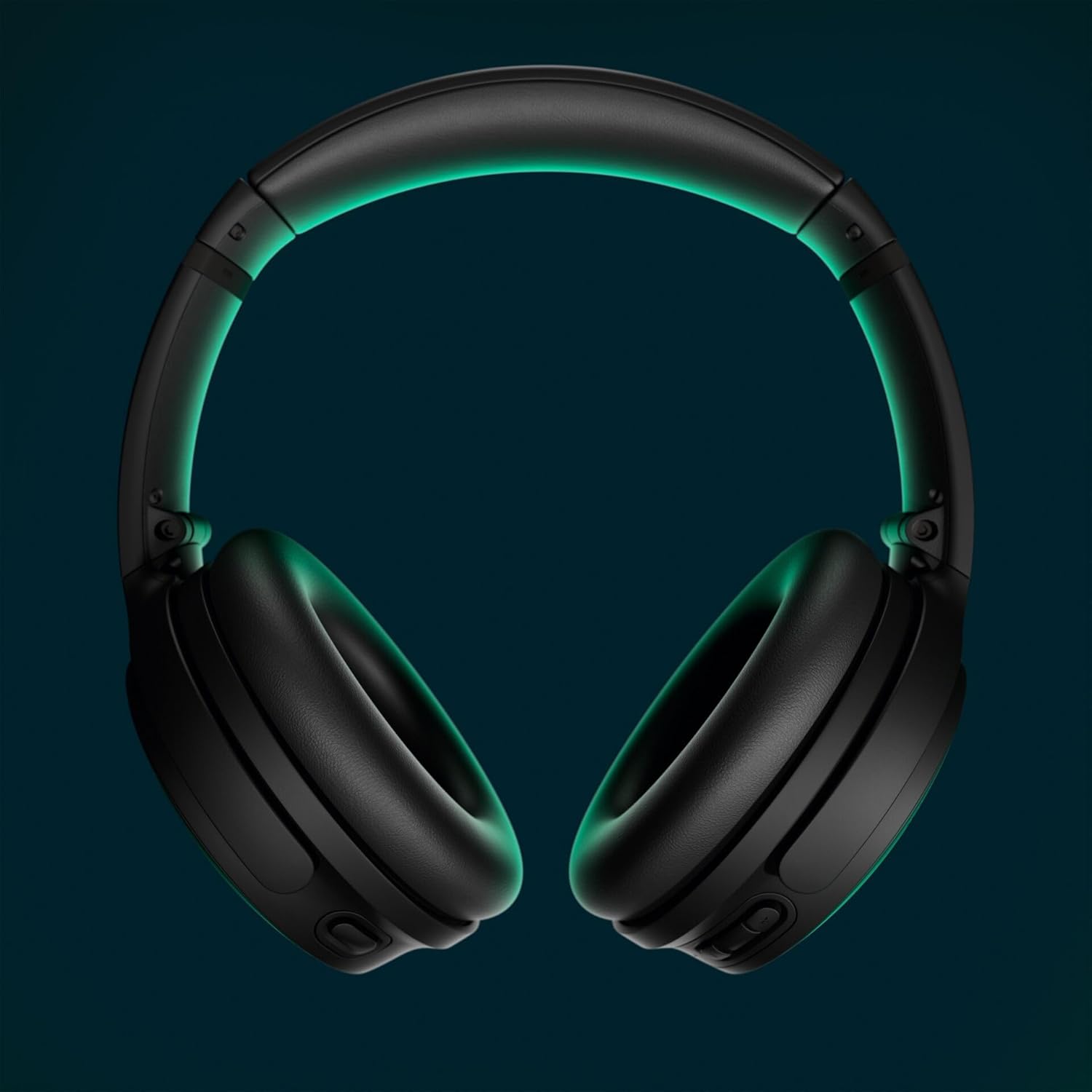 Bose QuietComfort Bluetooth Headphones, Wireless Headphones with Active Over Ear Noise Cancelling and Mic, Deep Bass, Up to 24 Hours of Playtime, Black
