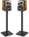 PERLESMITH Universal Floor Speaker Stands 26 Inch for Surround Sound, Klipsch, Sony, Edifier, Yamaha, Polk & Other Bookshelf Speakers Weight up to 22lbs - 1 Pair